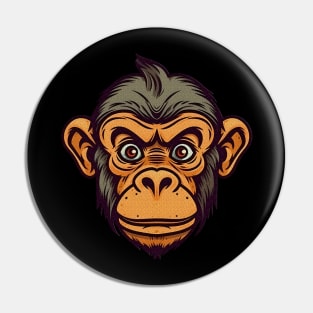 Monkey head Pin