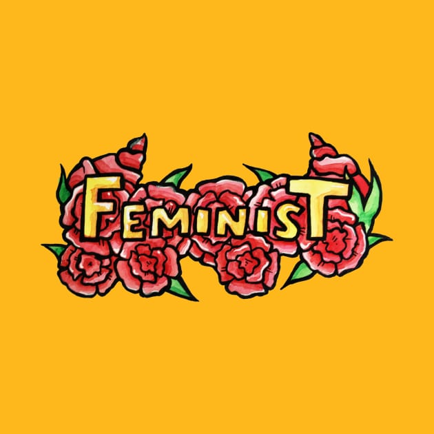 Feminist Roses by bubbsnugg