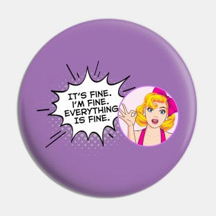 Super Mom Pin