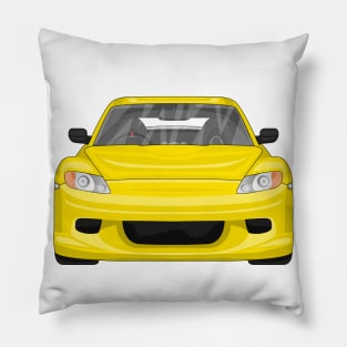 RX8 YELLOW Pillow