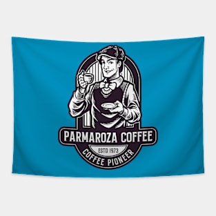 Coffee Pioneer Tapestry