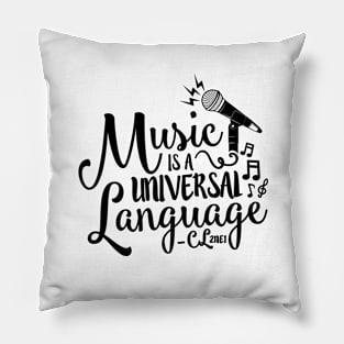 Music is a Universal Language - CL Pillow