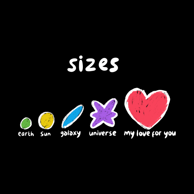 My Love For You Sizes by FanArts