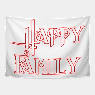 Happy family Tapestry