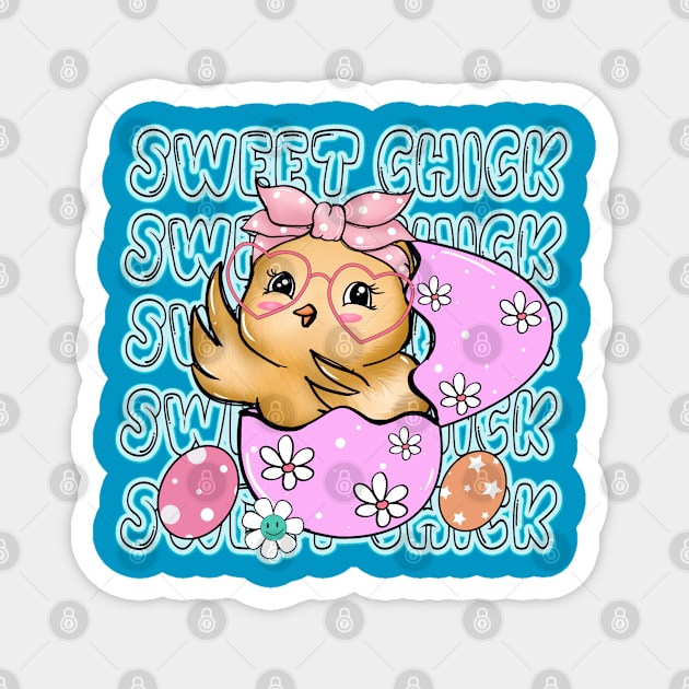 Sweet Chick Magnet by mebcreations