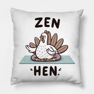 Zen Hen Pillow