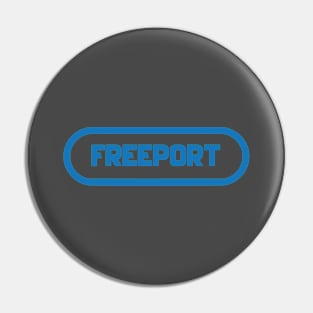 Freeport City Pin