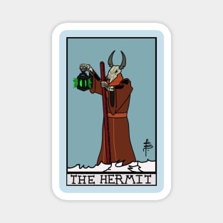 The Hermit Tarot Card Magnet