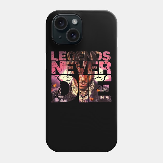 Legends never die t-shirt Phone Case by  Memosh Everything 