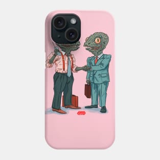 Reptillian Power Brokers Phone Case