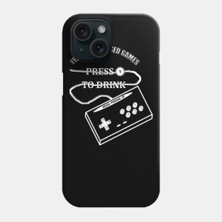 Press Y to Drink Dark Phone Case