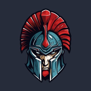 Spartan helmet strong face T-Shirt