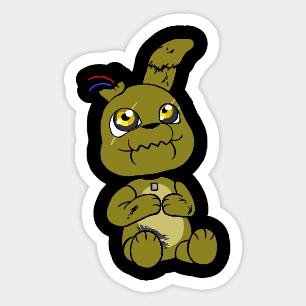 Spring Trap - Five Nights At Freddys - Sticker