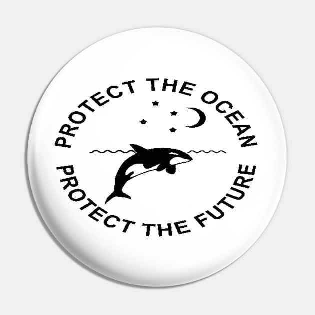 Protect the Ocean Pin by nicolasleonard