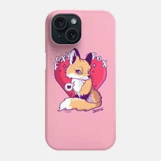 Foxy fox pun Phone Case