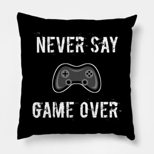 Game Over Pillow