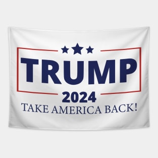 Trump 2024 Take America Back! Tapestry