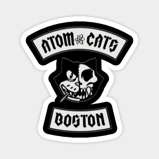 Atom Cats Boston Atom Cats Boston Magnet Teepublic