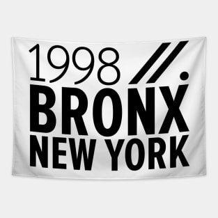 Bronx NY Birth Year Collection - Represent Your Roots 1998 in Style Tapestry