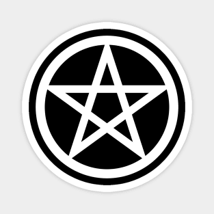 Pentagram goth pagan symbol Magnet