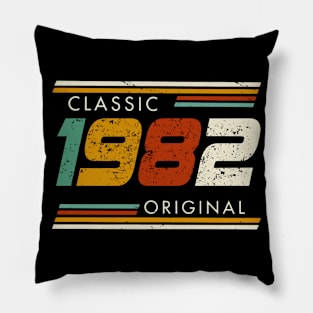 Classic 1982 Original Vintage Pillow