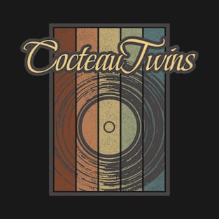 Cocteau Twins Vynil Silhouette T-Shirt