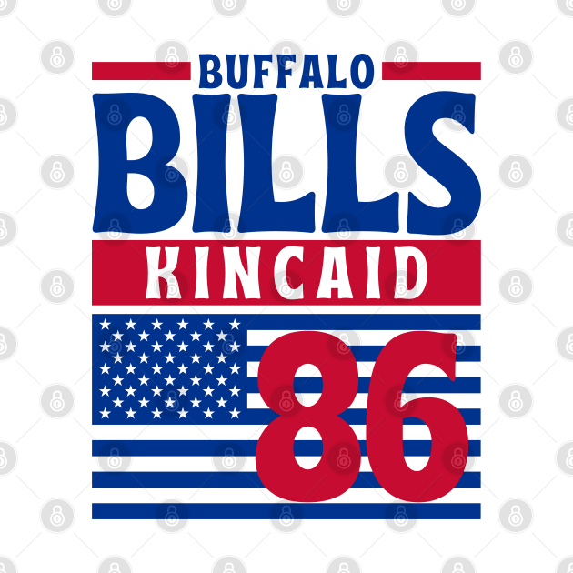 Buffalo Bills Kincaid 86 American Football Team by Astronaut.co