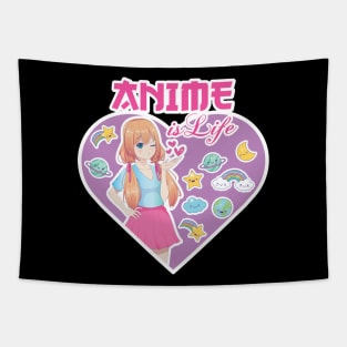 Anime is Life Tapestry