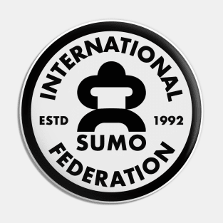 International Sumo Federation 1992 Pin