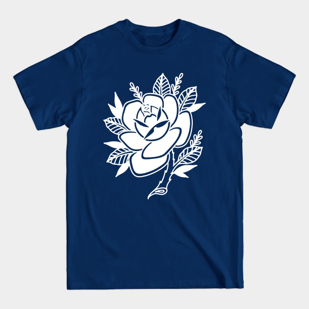 Disover Classic Rose Inverted - Rose Tattoo - T-Shirt