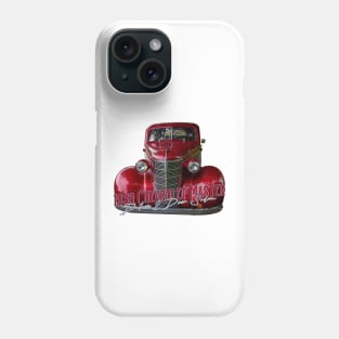 1938 Chevrolet Master Deluxe 2 Door Sedan Phone Case