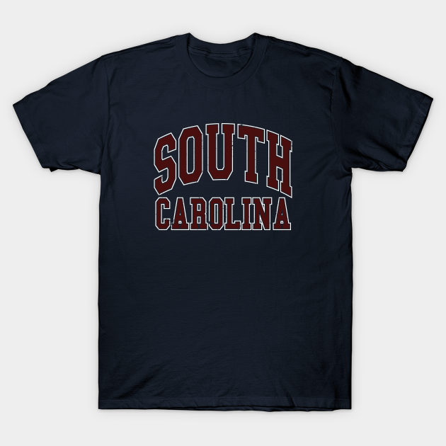 Discover South Carolina Basic Distressed Arch Vintage Souvenir - South Carolina Souvenir - T-Shirt