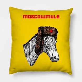 Moscow Mule - Beverage of Choice for Soviet Donkeys Pillow