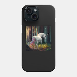 Magical Woodland Unicorn 002 Phone Case