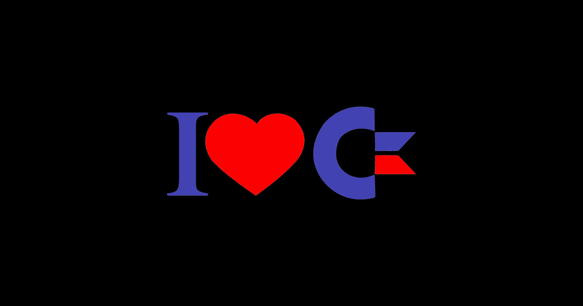 I Heart Commodore C64 Vintage Computer 80s 90s - Vintage Computer - Bag ...