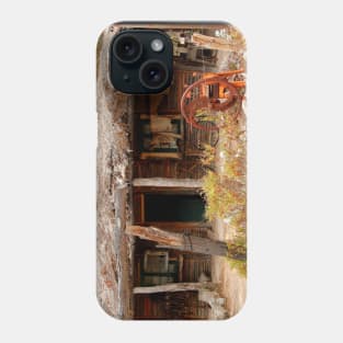 Australian Heritage Town Trappers Hut Phone Case