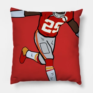 Eric Berry Jet Celebration - Kansas City Chiefs Pillow