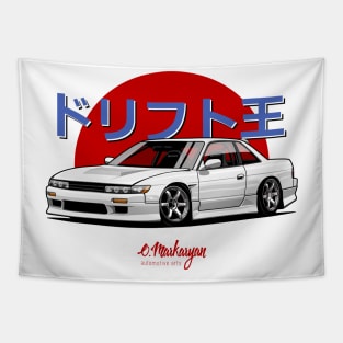 Silvia PS13 (white) Tapestry