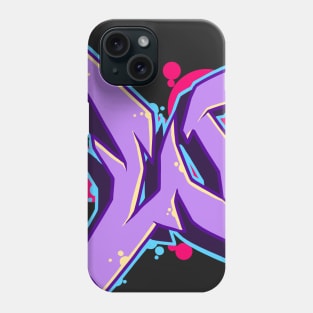 Letter W- Graffiti Street Art Style Phone Case