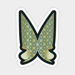 Art Deco Butterfly Magnet