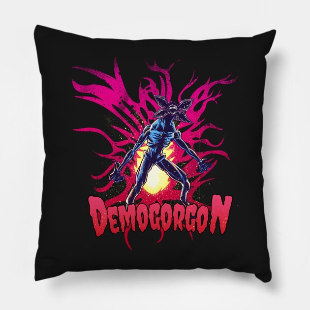 STRANGER THINGS Demogorgon Pillow by neplox