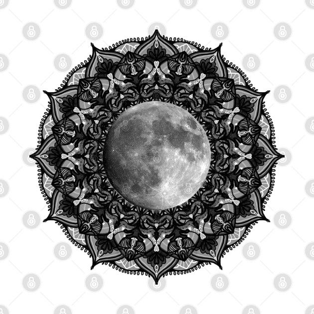 Moon Mandala by artbysavi