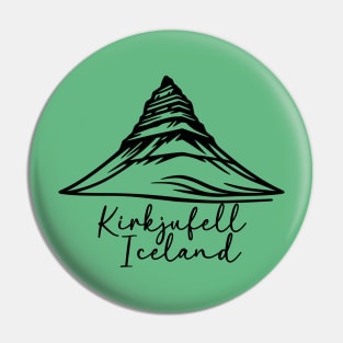 Kirkjufell Iceland Pin