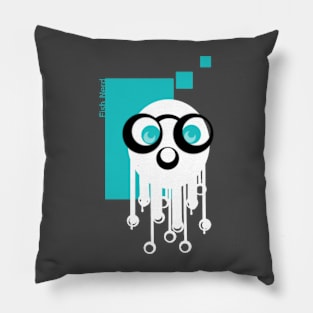 Jellyfish nerd Pillow