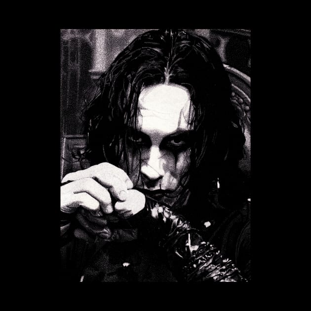 Eric Draven Portrait - The Crow by DesignedbyWizards