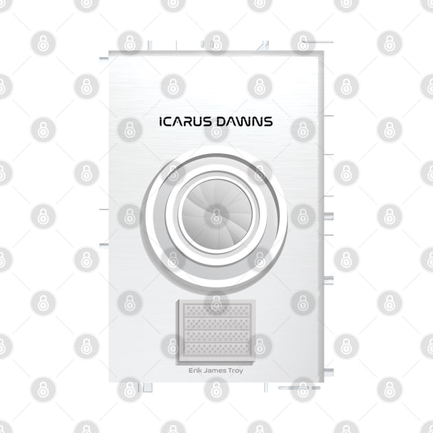 Icarus Dawns Cover (Concept1 Black Letters) by Icarus Dawns