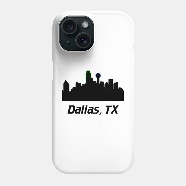 Dallas Texas Phone Case by PSdesigns