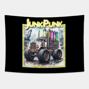 JunkPunk - Monster Vacuum Tube Truck Tapestry