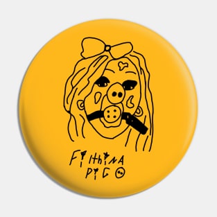 Filthina Doodle #2 Pin