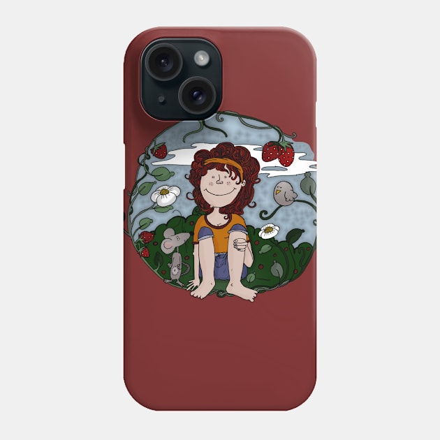 Strawberry Lux Phone Case by LucyNuzit